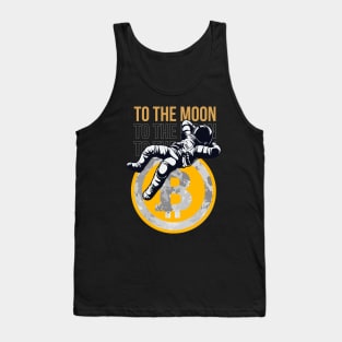 Bitcoin Bitcoiner To The Moon Tank Top